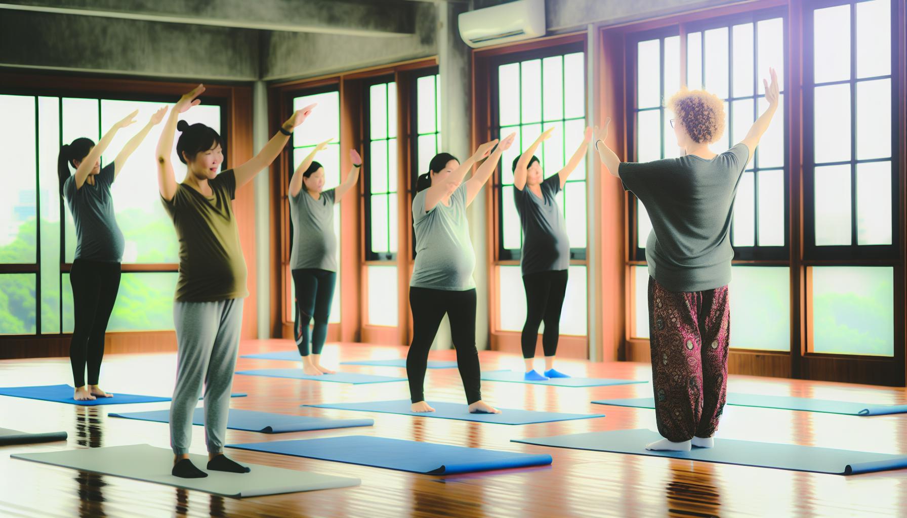 Základní cvičení pro těhotné: Krok za krokem