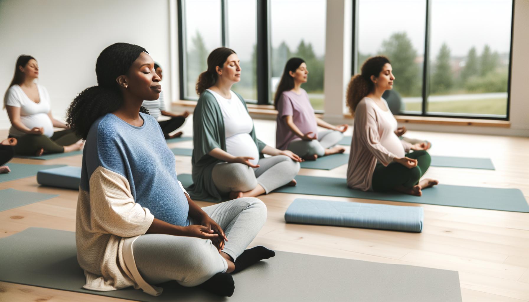 Výhody dechových cvičení během těhotenství