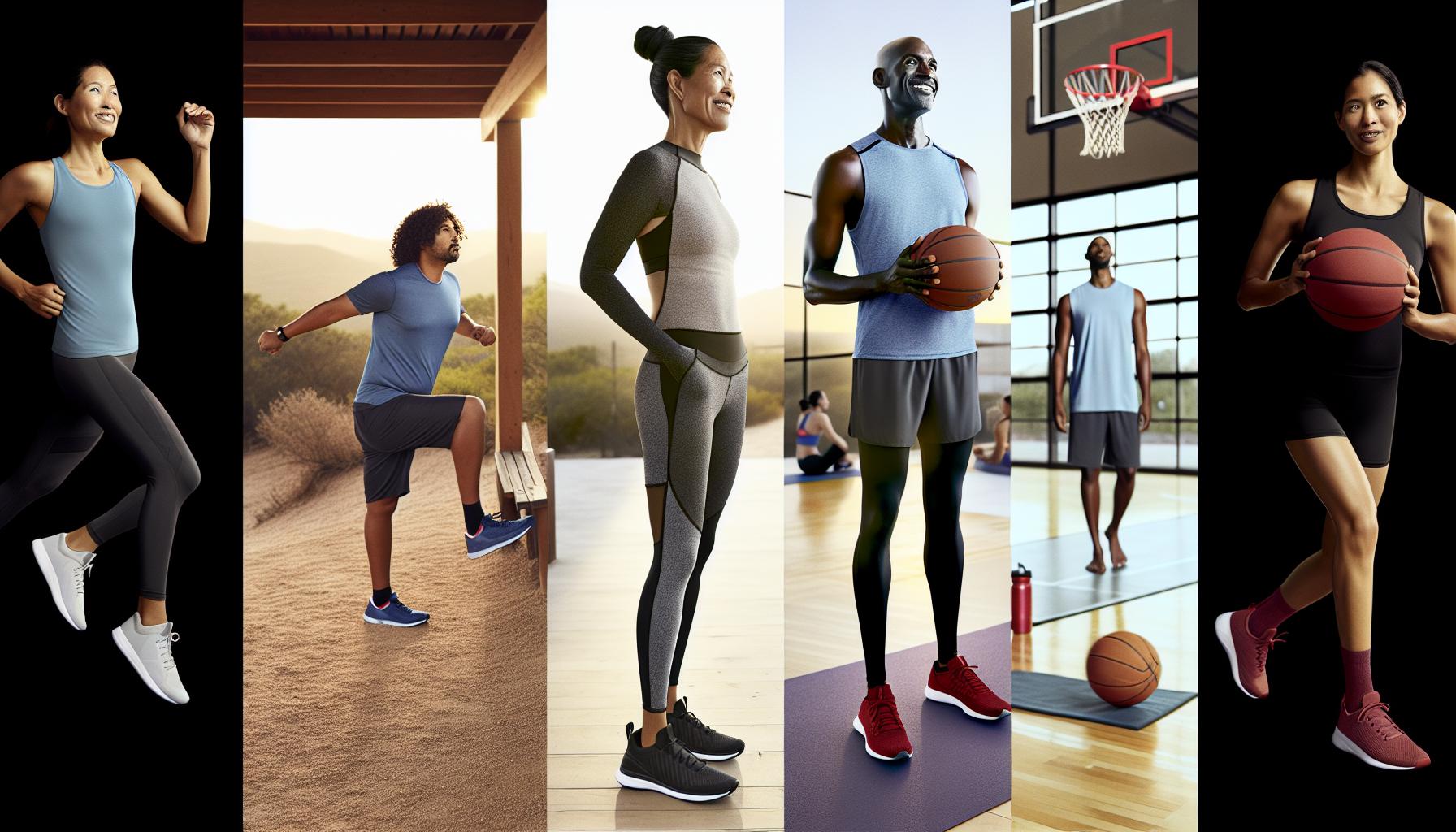 Nejlepší typy cvičebního oblečení pro různé aktivity