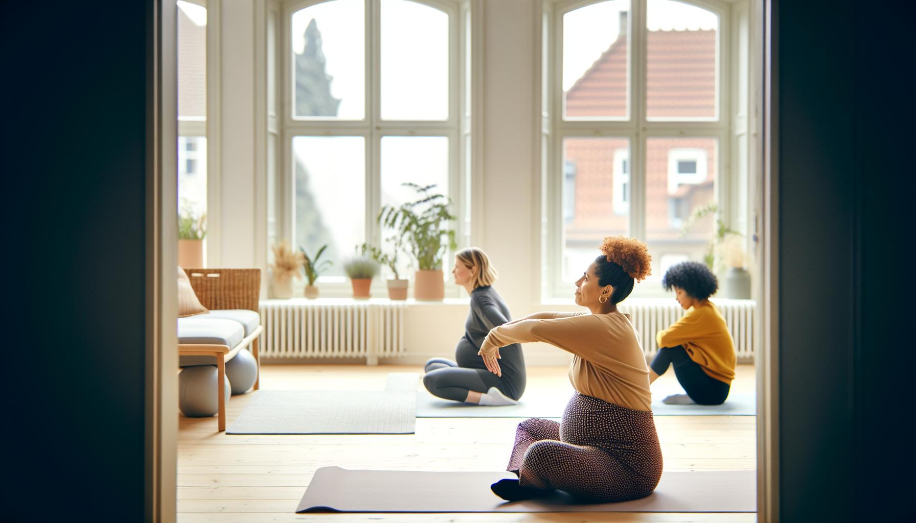 Bezpečná cvičení pro různé trimestry