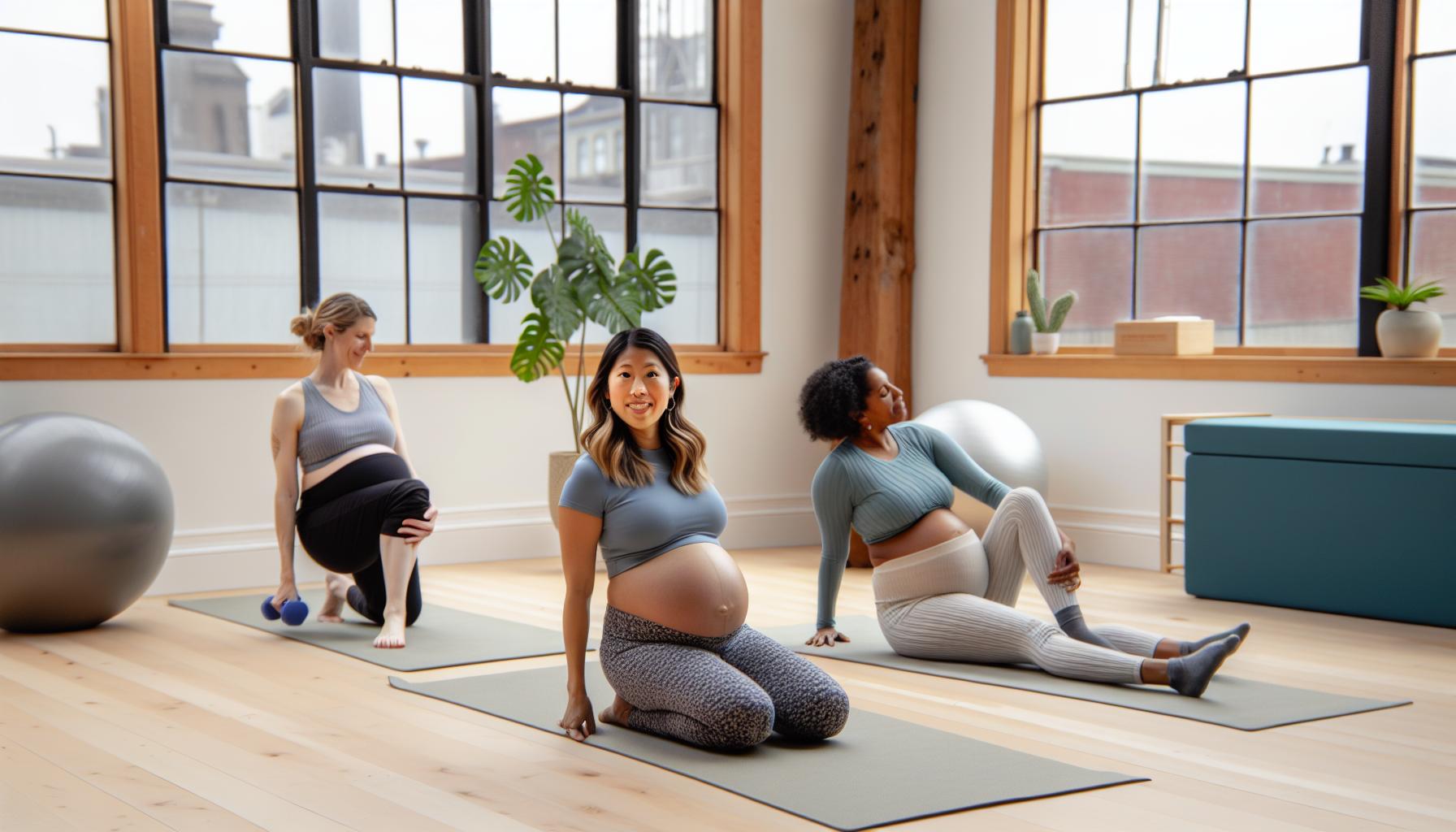 Bezpečné cviky pro každé trimestr