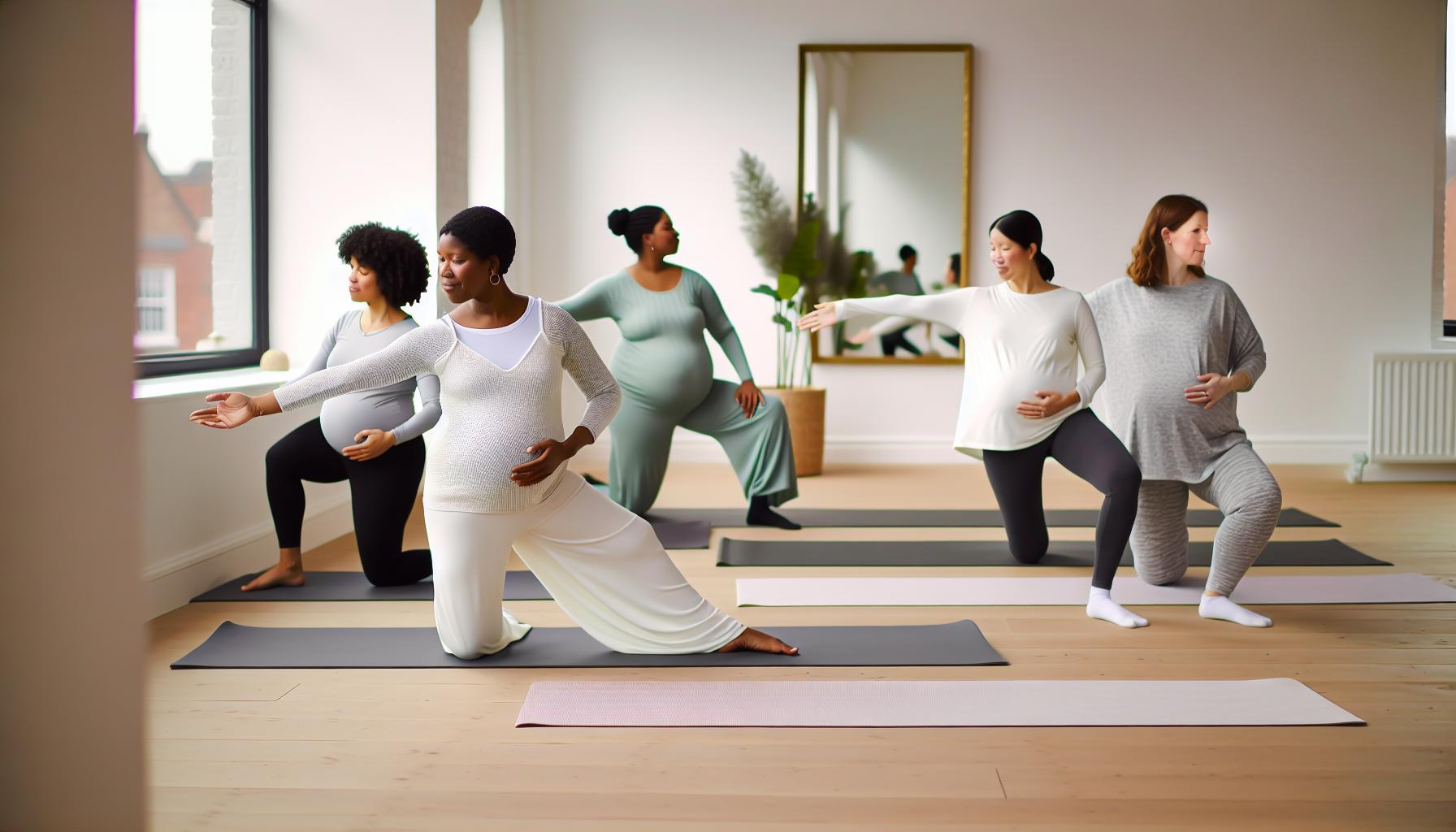 Bezpečné cviky pro těhotné ženy