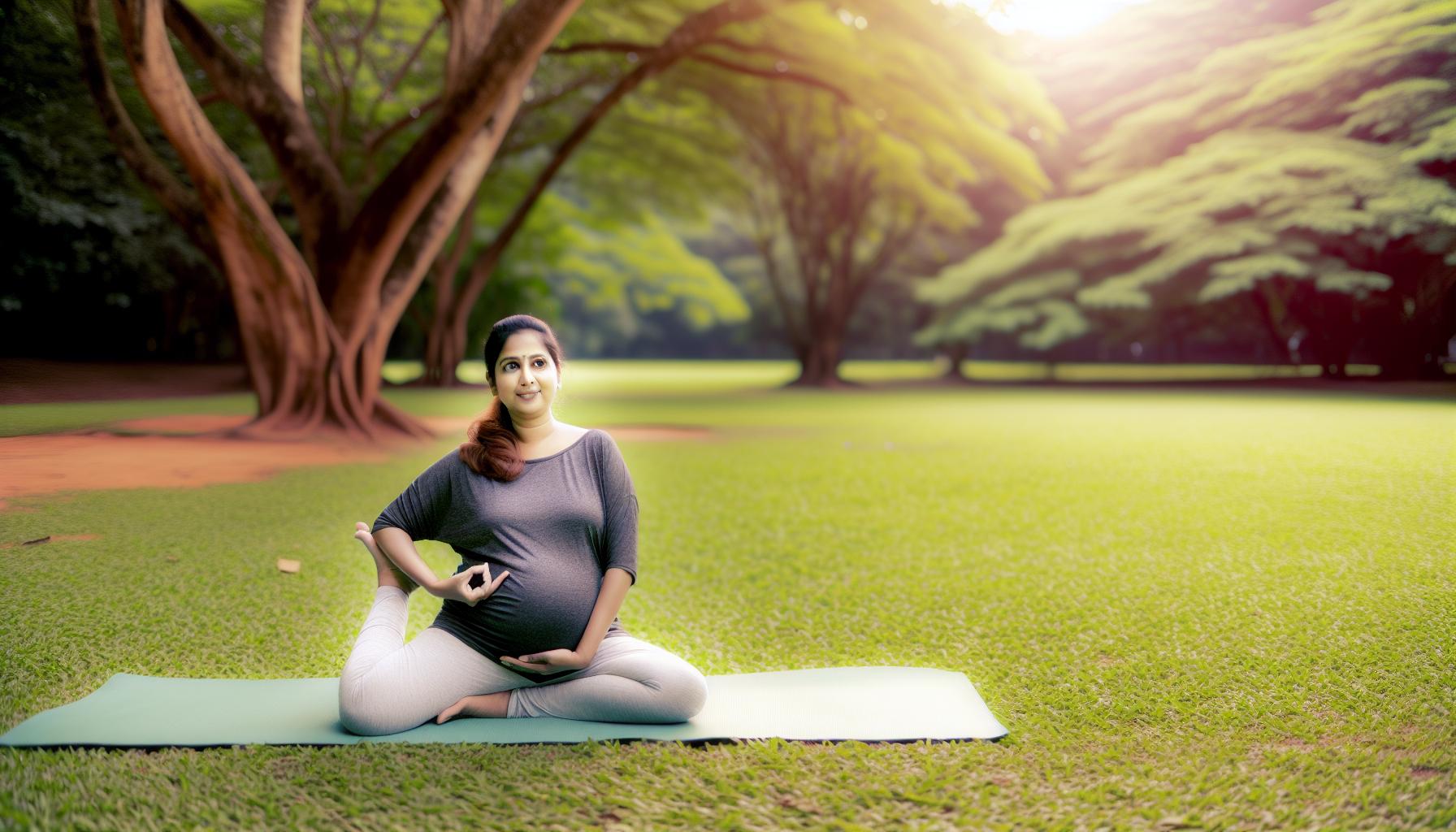 Bezpečné cviky pro těhotné ženy