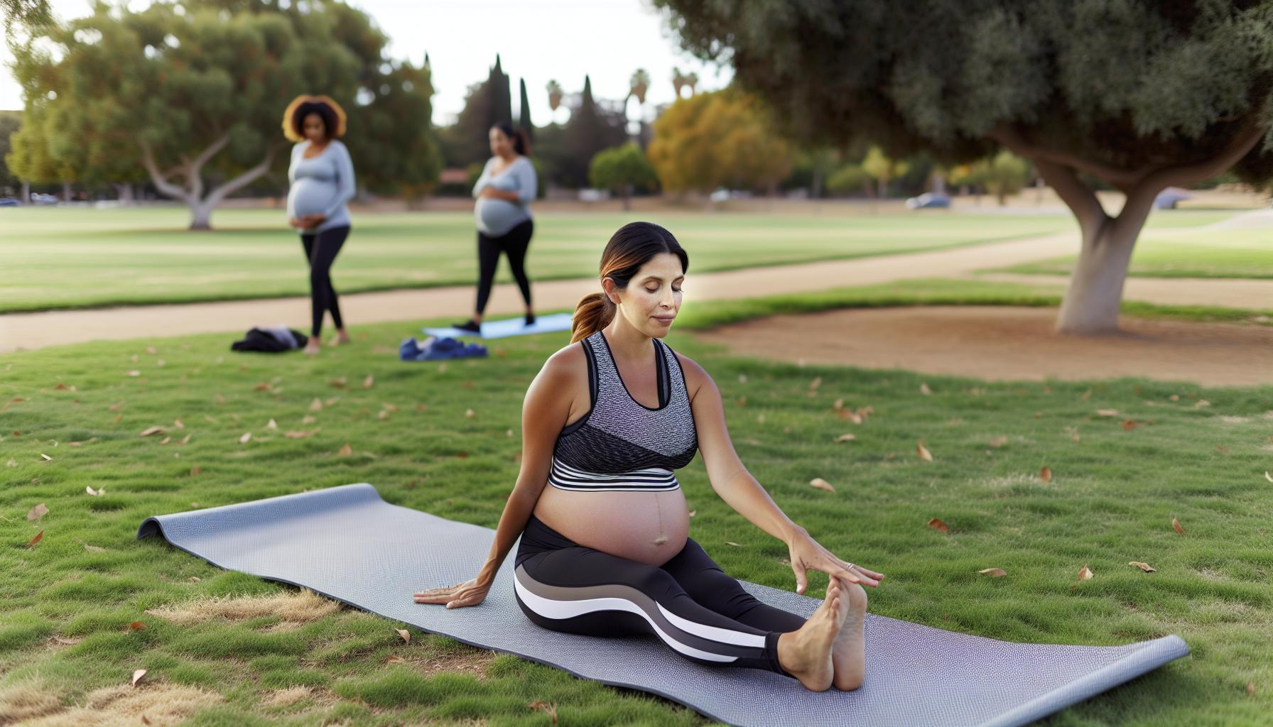 Bezpečné sporty pro těhotné ženy