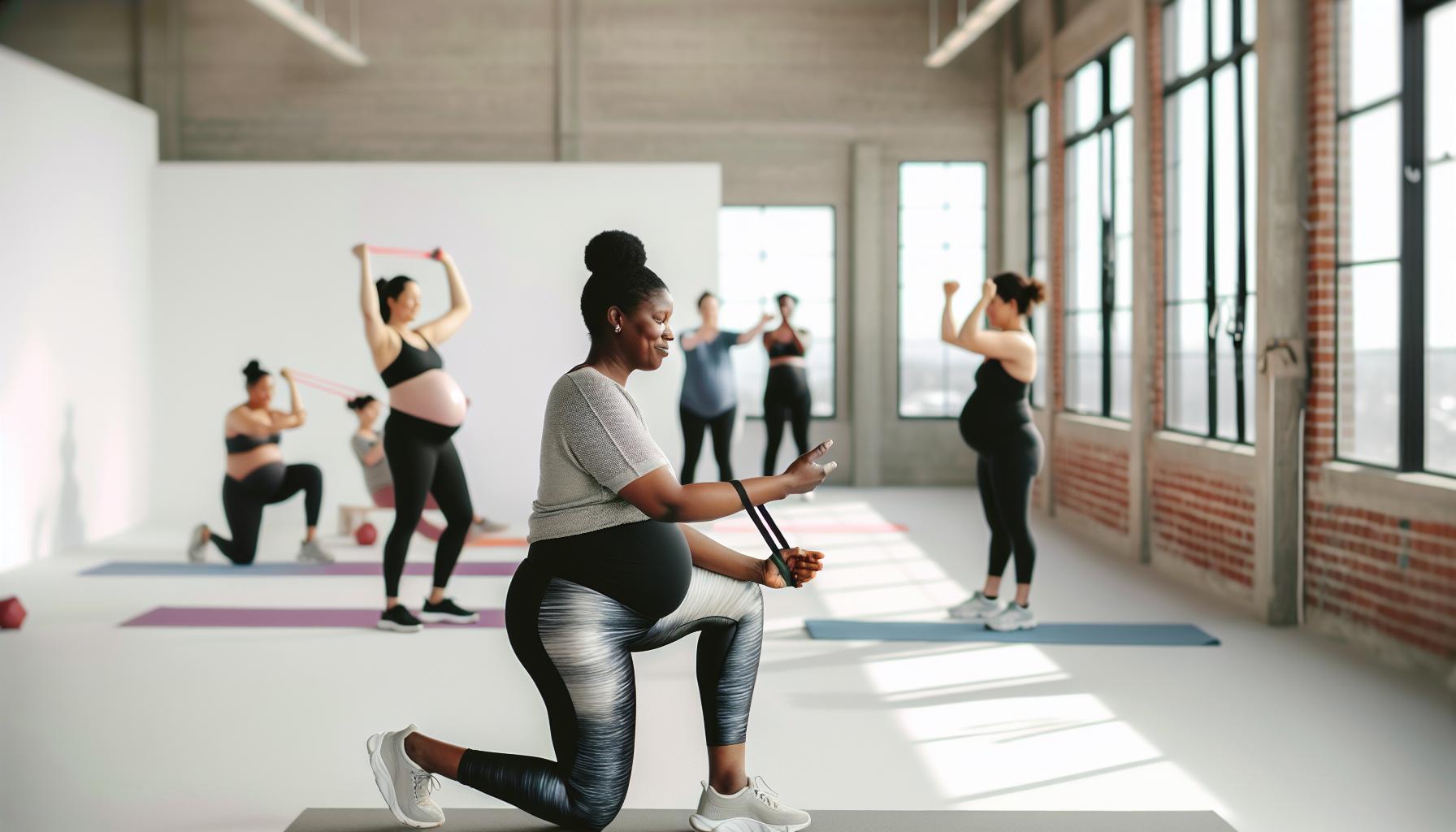Kruhový trénink a jeho výhody pro těhotné ženy