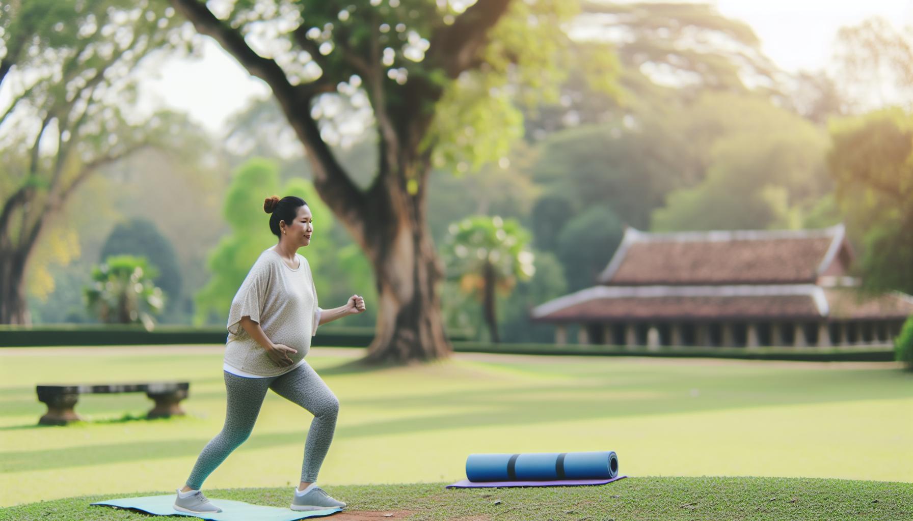 Cvičení bez obav během těhotenství