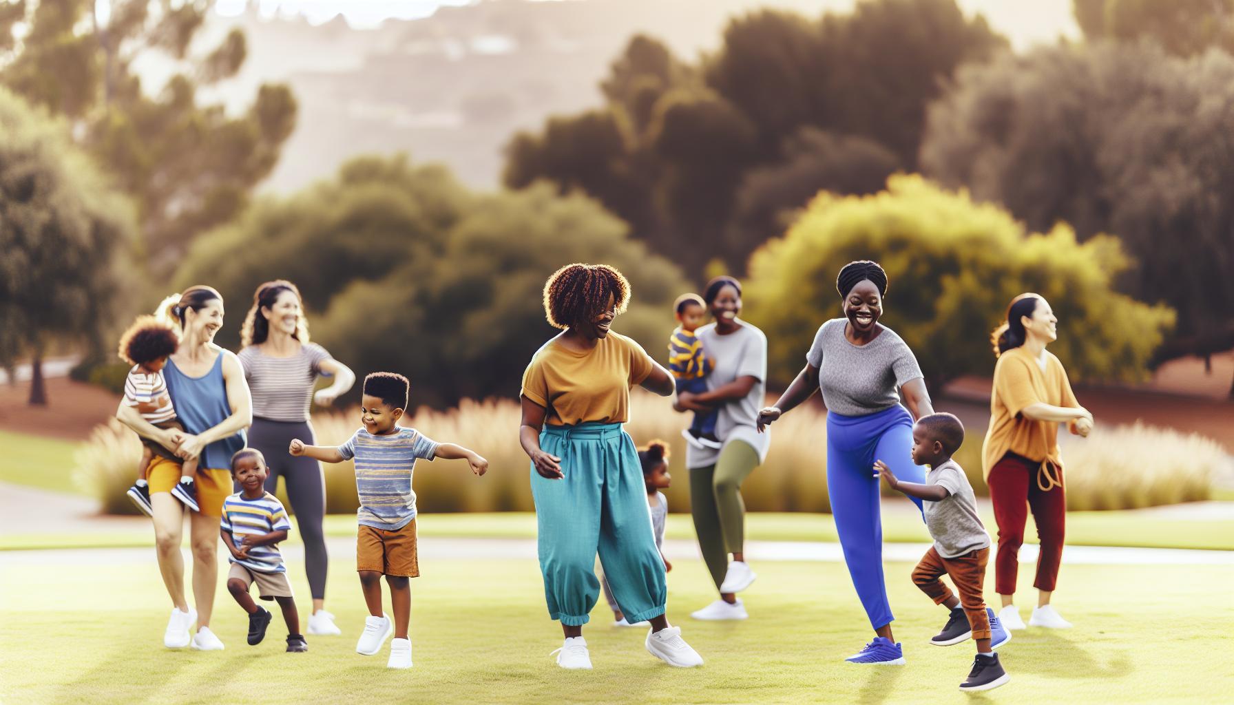 Cvičení s dětmi: Radostné zážitky pro maminky