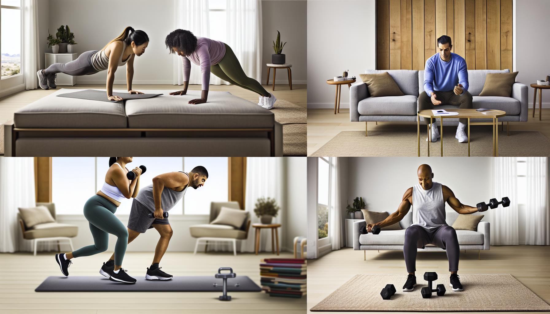 Cviky, které posílí vaše svaly doma