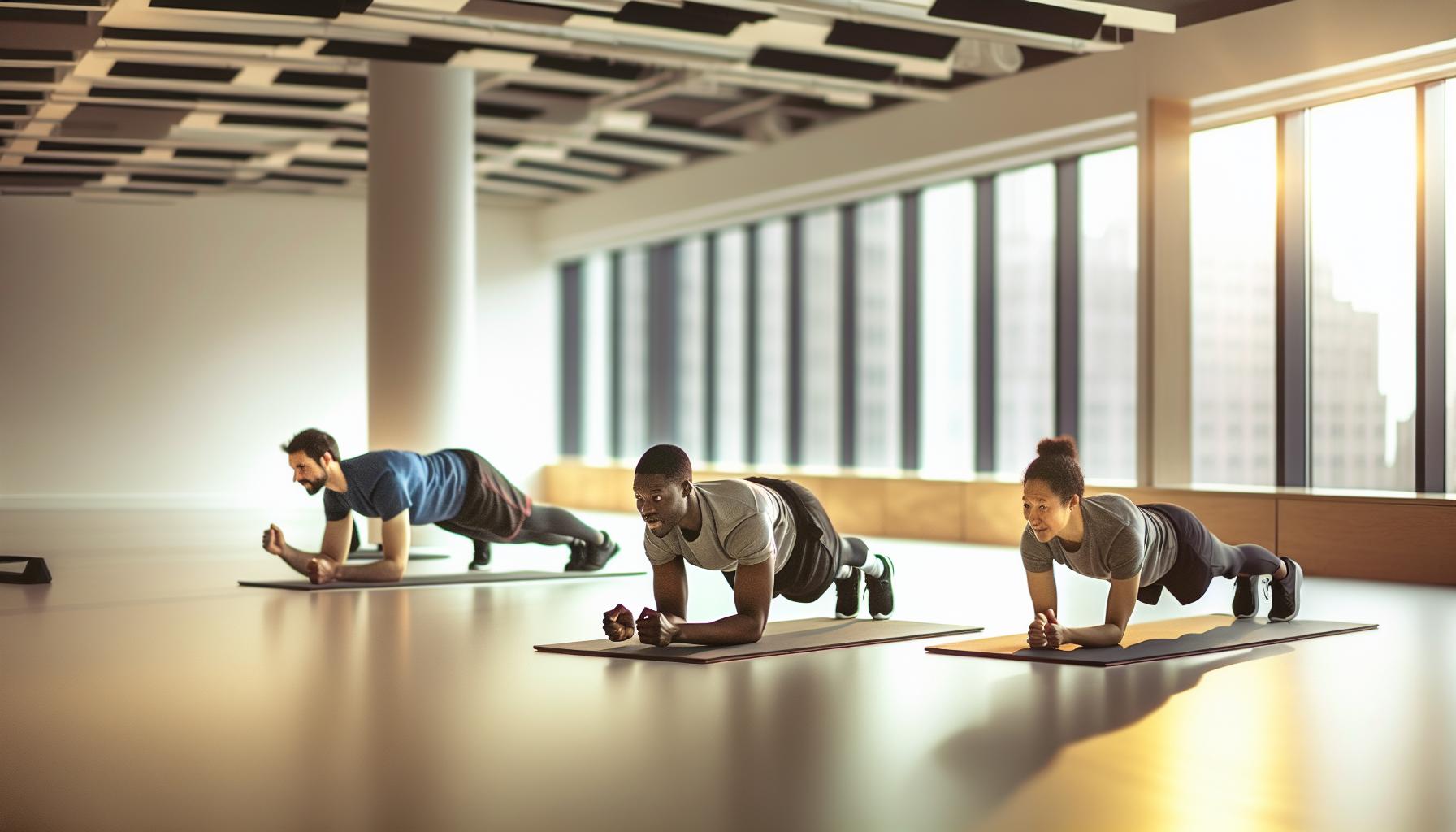 Cvičení pro posílení břišních svalů