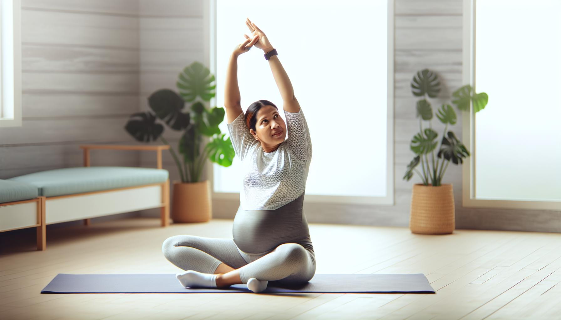 Cviky pro posílení svalů během těhotenství