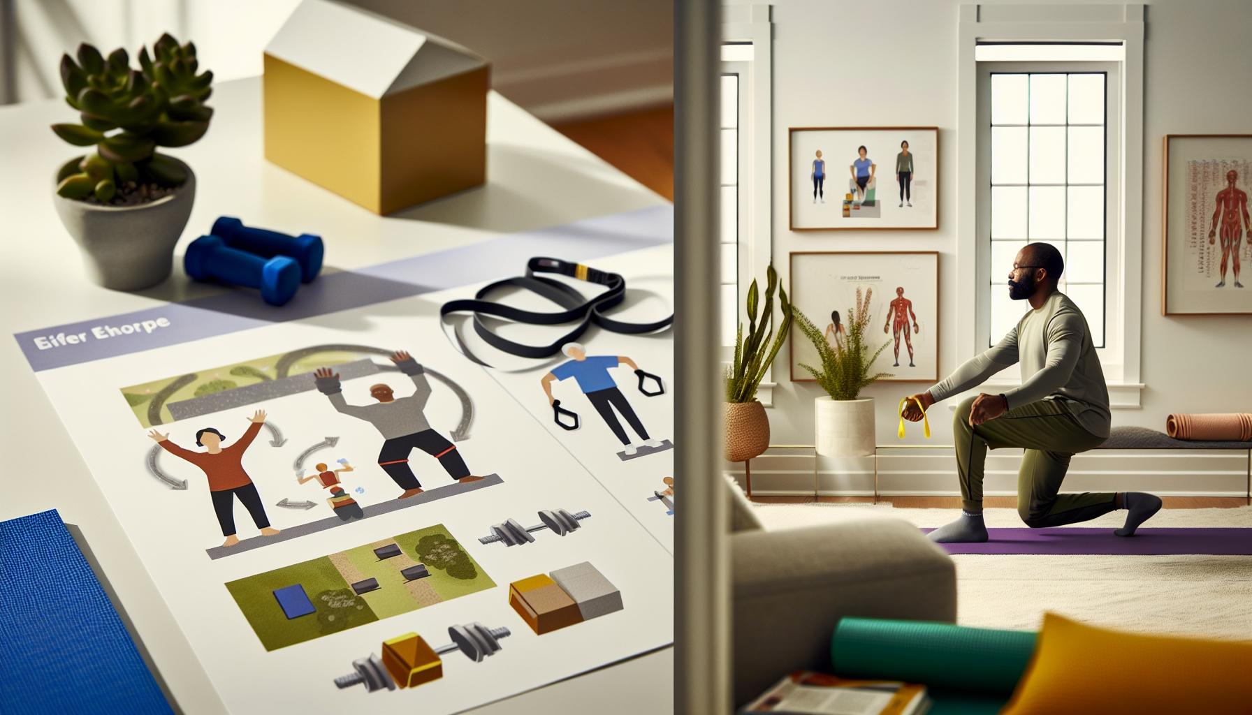 Jak cvičit bezpečně doma