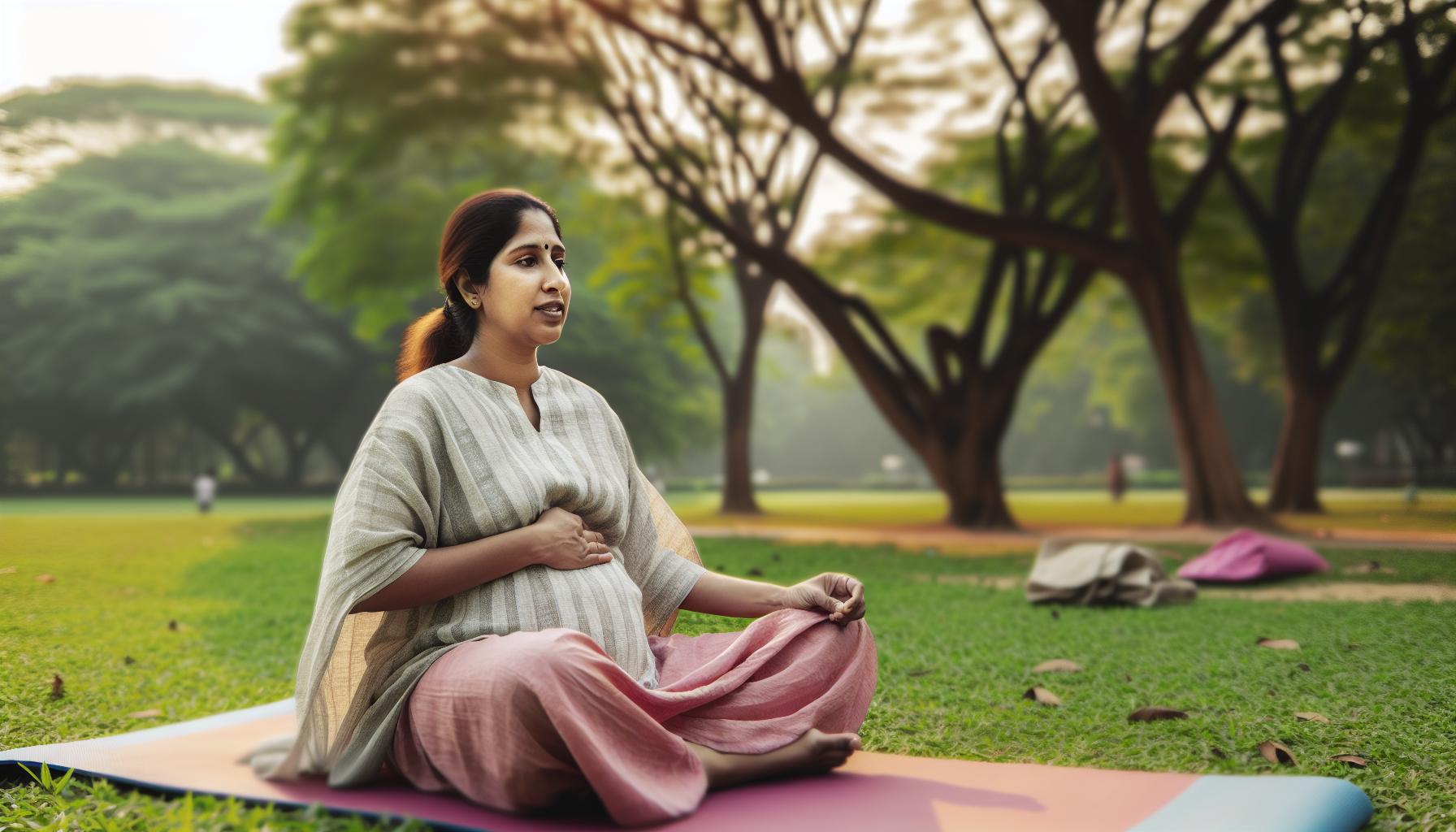 Jak dechová cvičení mohou usnadnit porod