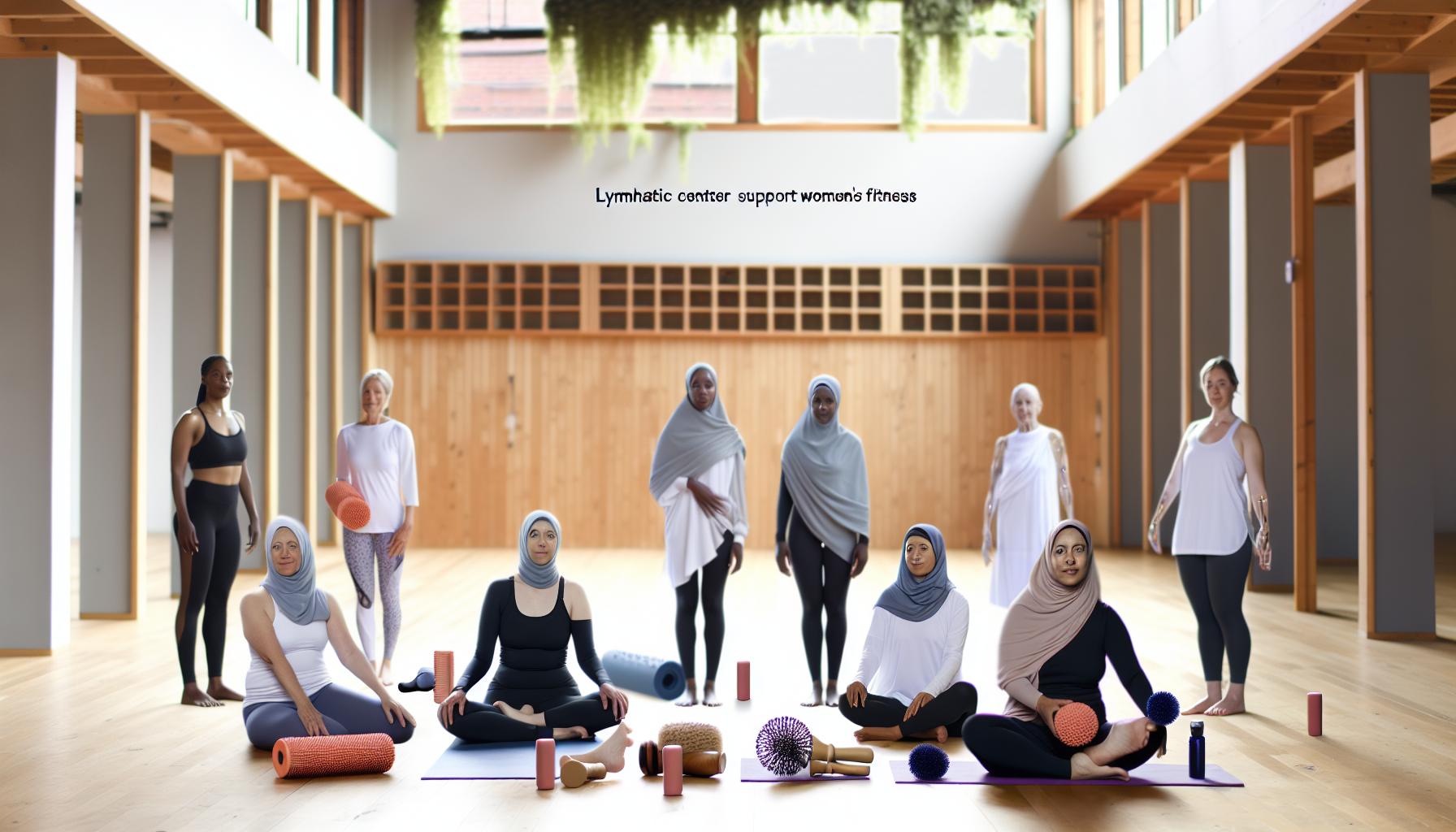 Jak lymfatické centrum podporuje fitness pro ženy
