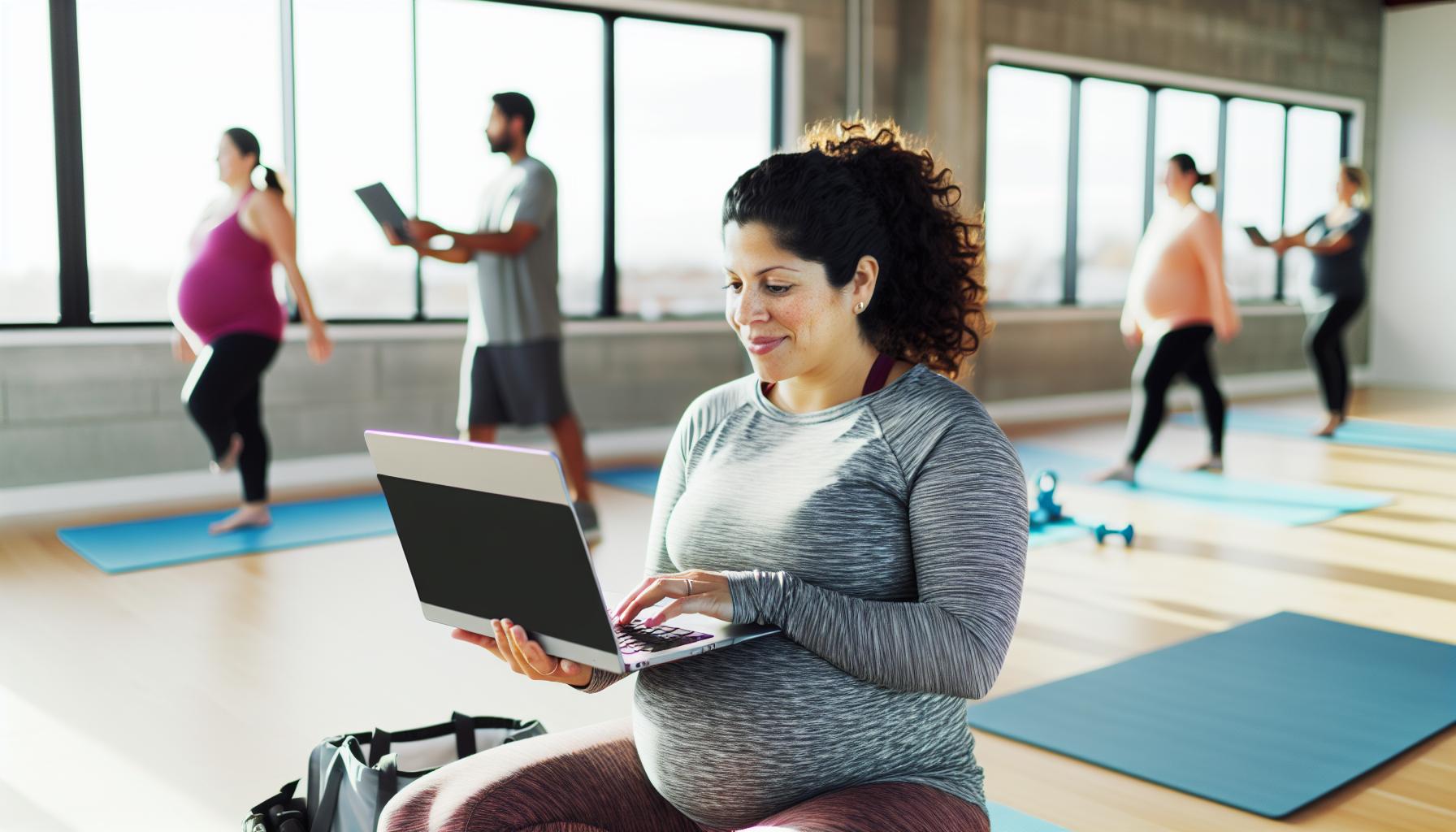 Jak se přihlásit na cvičení pro těhotné