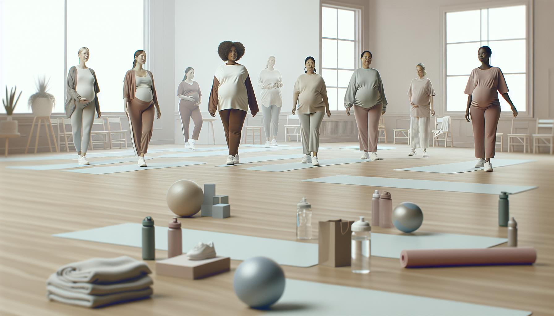 Jak se připravit na cvičení v těhotenství