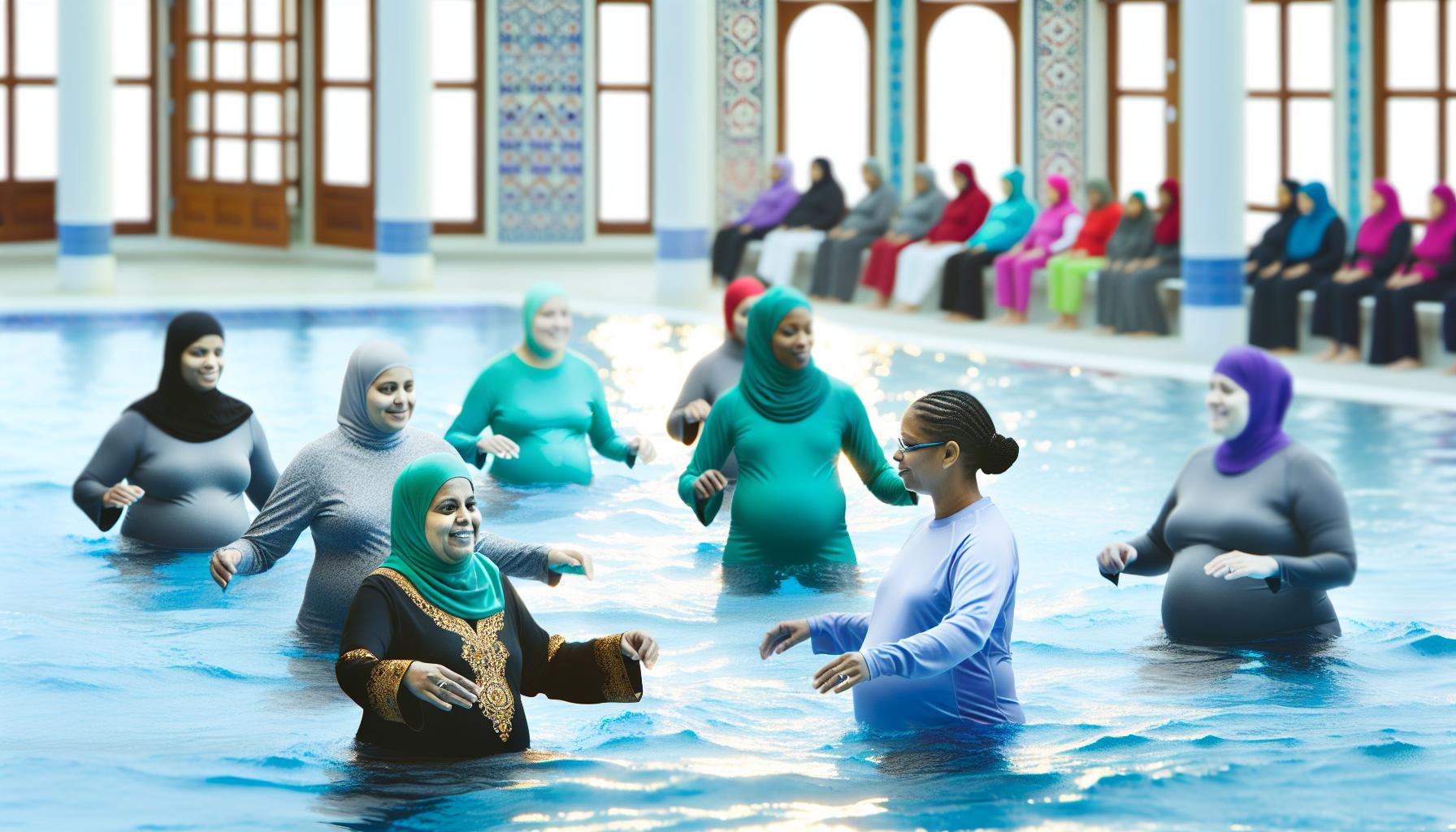 Jak probíhá aqua fitness pro těhotné