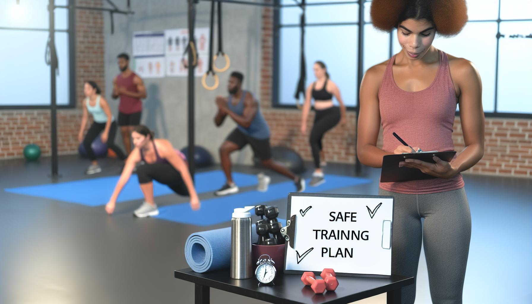 Jak sestavit bezpečný tréninkový plán