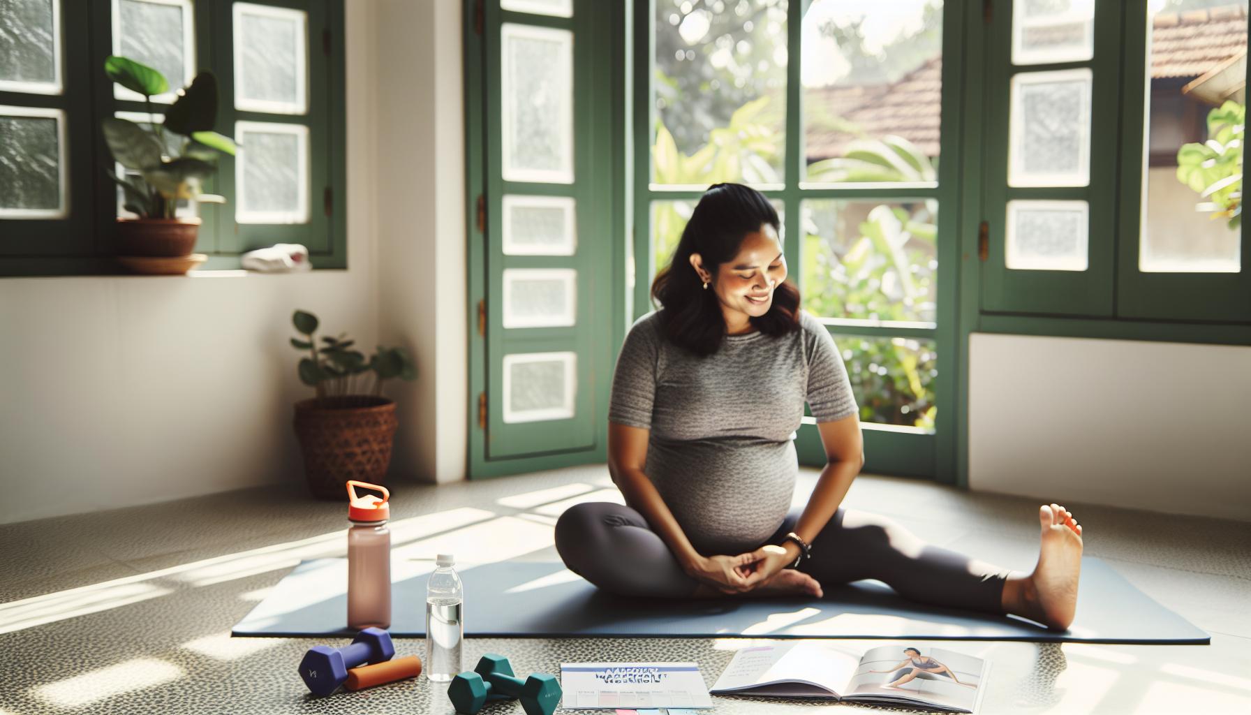 Jak Sestavit Cvičební Plán pro Těhotné