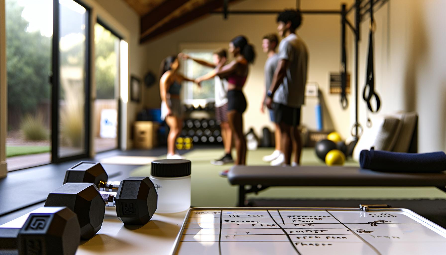 Jak sestavit tréninkový plán s činkami