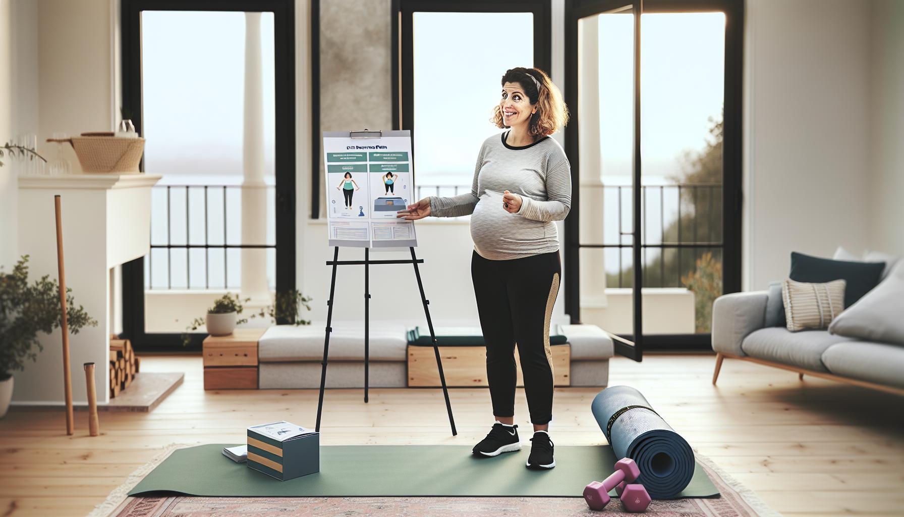 Jak vytvořit cvičební plán pro těhotné