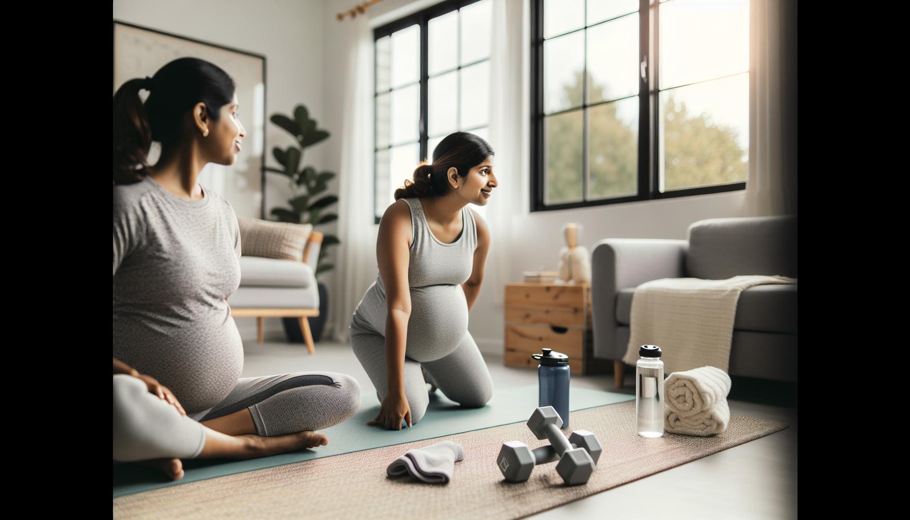 Jak začít se cvičením v těhotenství