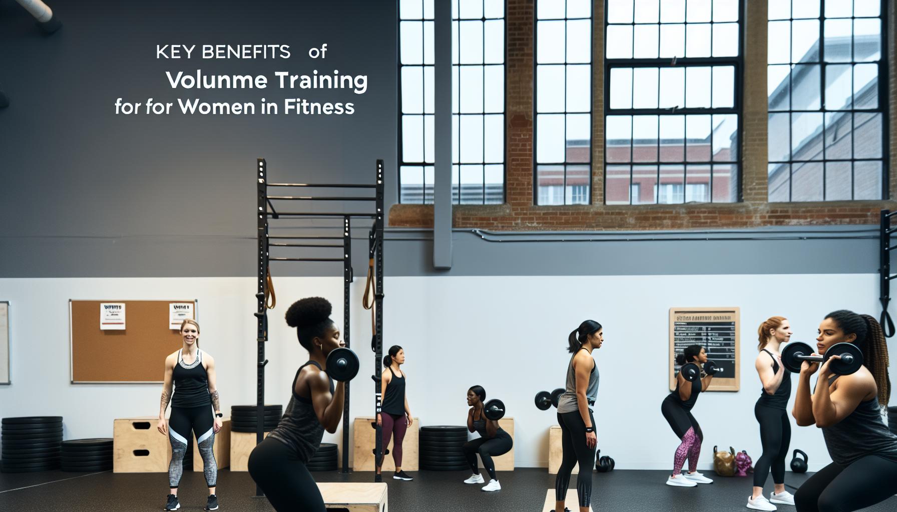 Klíčové výhody objemového tréninku pro ženy