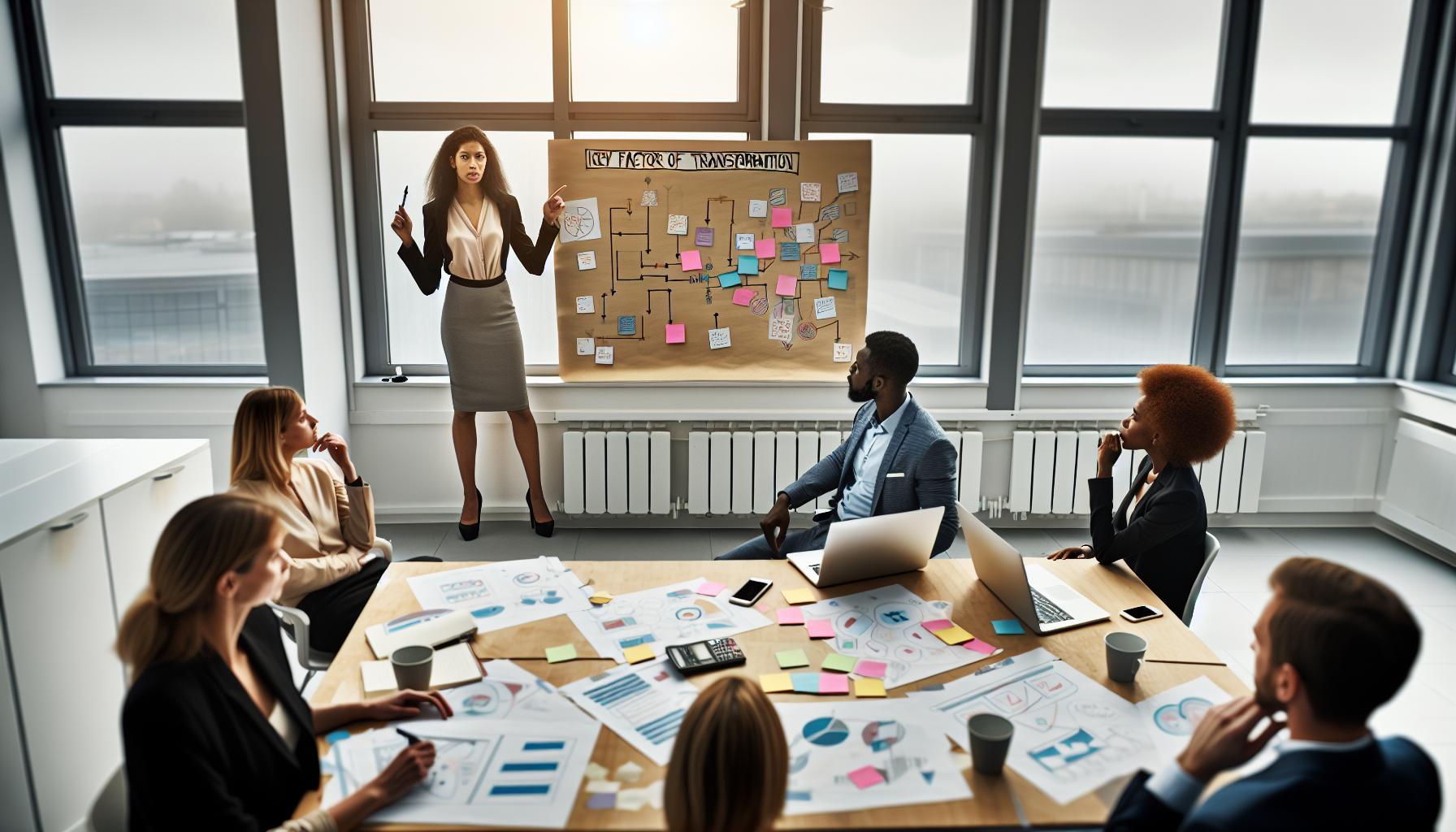 Klíčové faktory úspěšné transformace