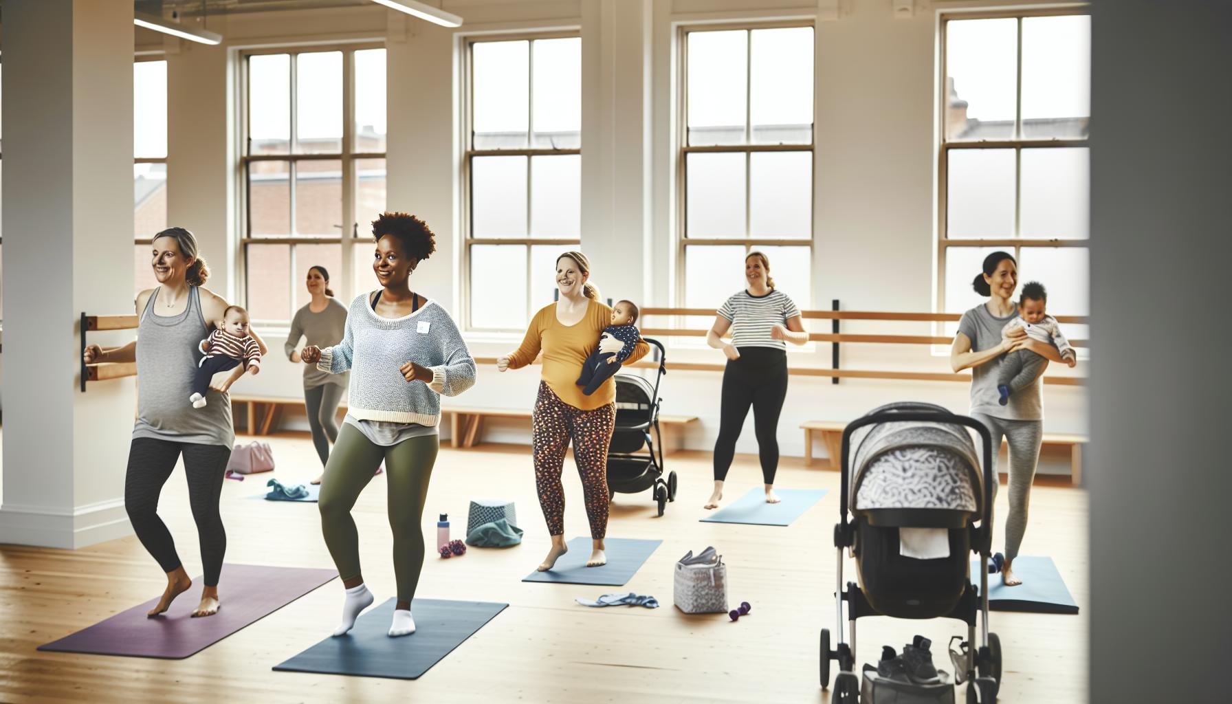 Nejlepší typy cvičení pro nové maminky