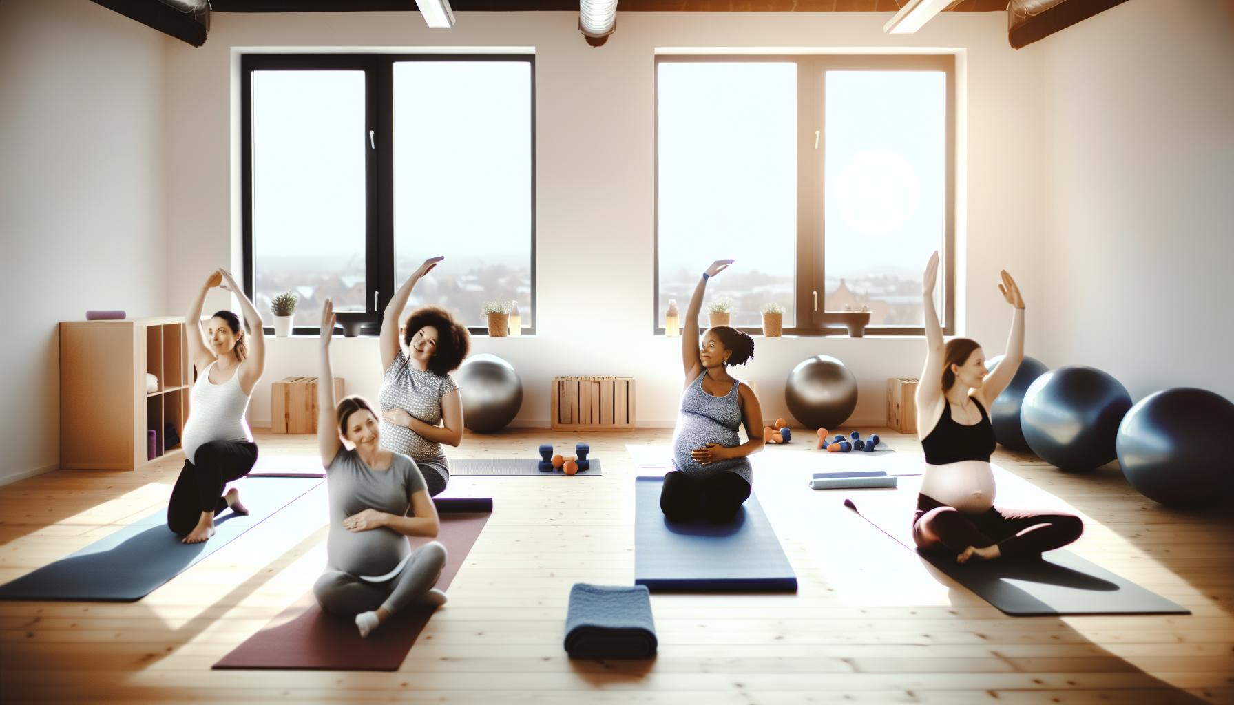 Nejpopulárnější typy cvičení pro těhotné