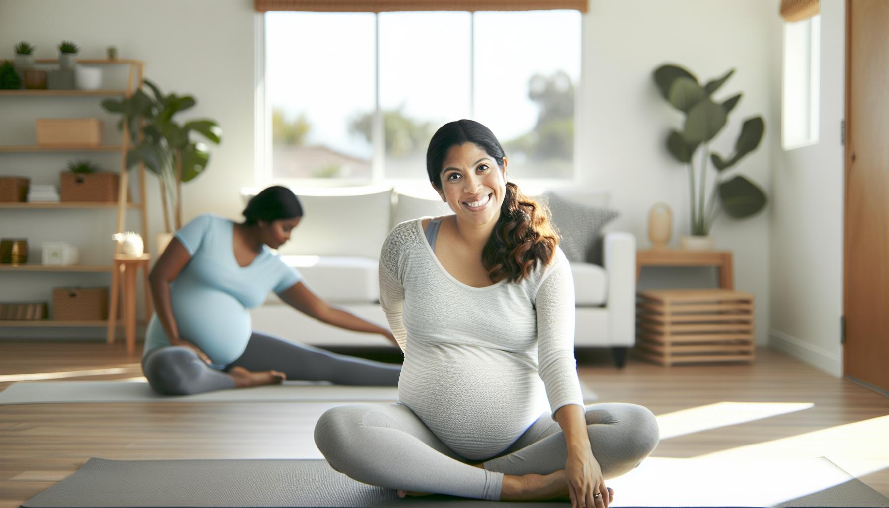 Psychické výhody těhotenského cvičení