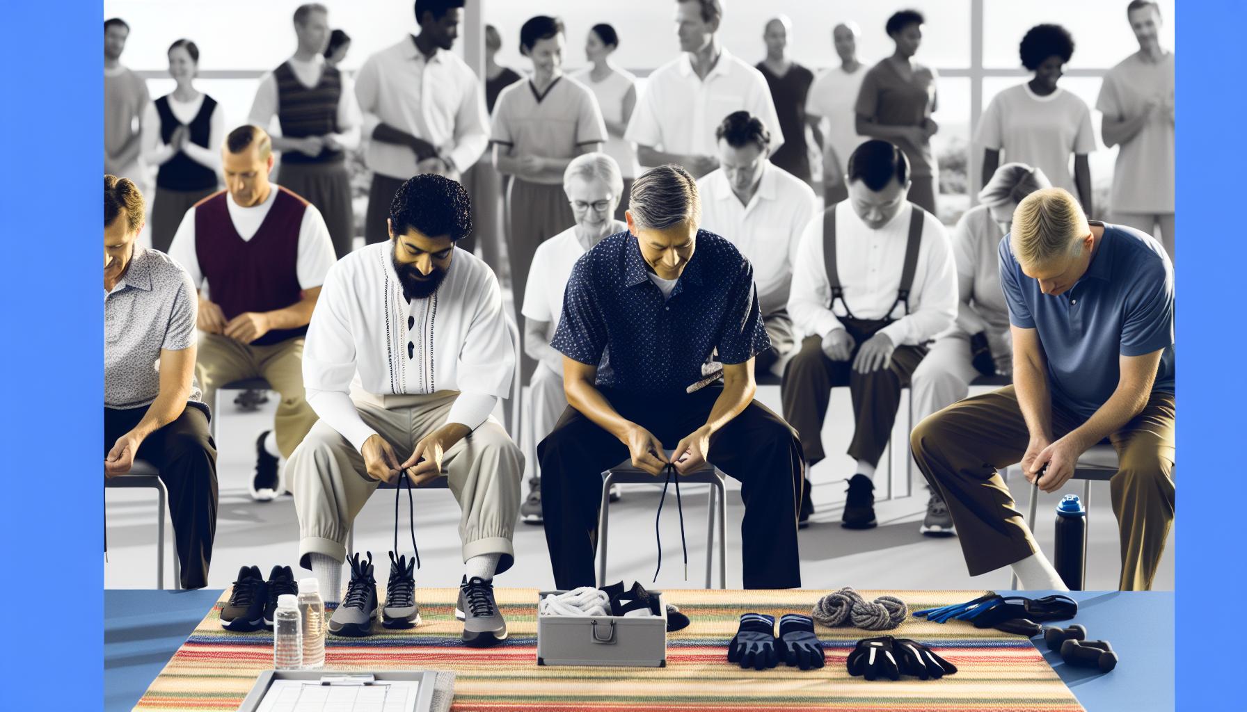 Bezpečnostní opatření před začátkem cvičení