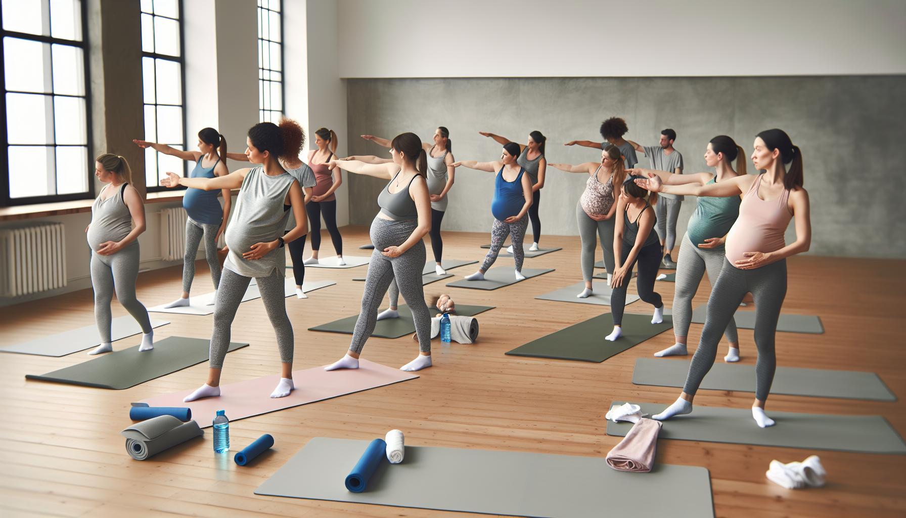 Bezpečnostní opatření při cvičení pro těhotné