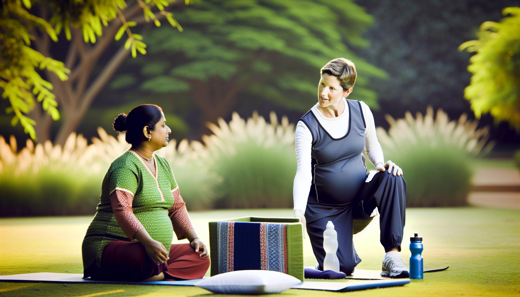 Bezpečnostní tipy pro cvičení v těhotenství