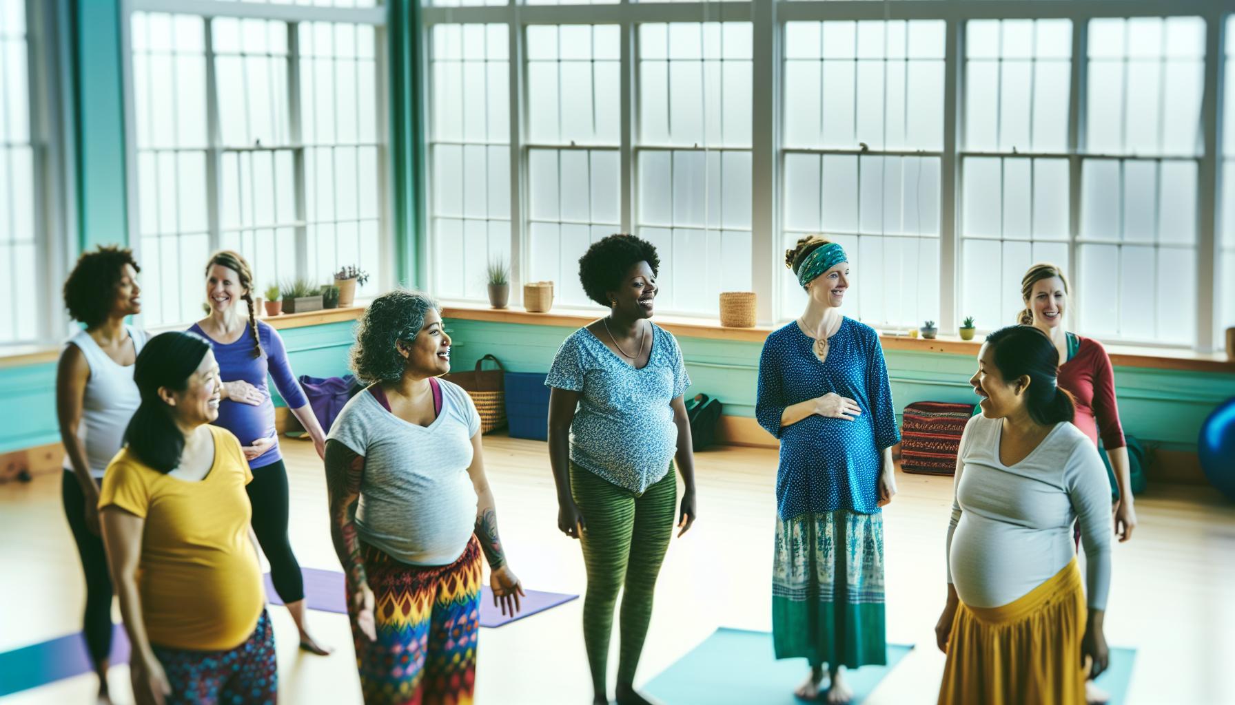 Společenské přínosy cvičení pro těhotné