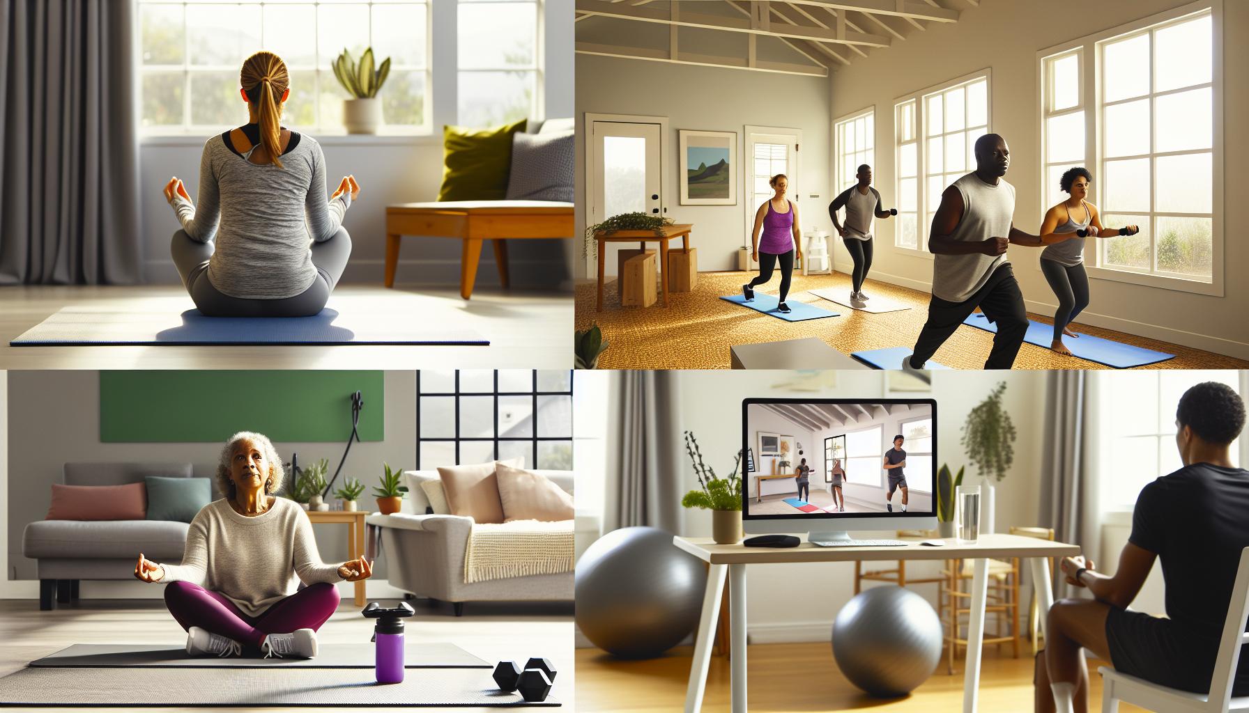 Tipy na cvičení doma i na kurzech