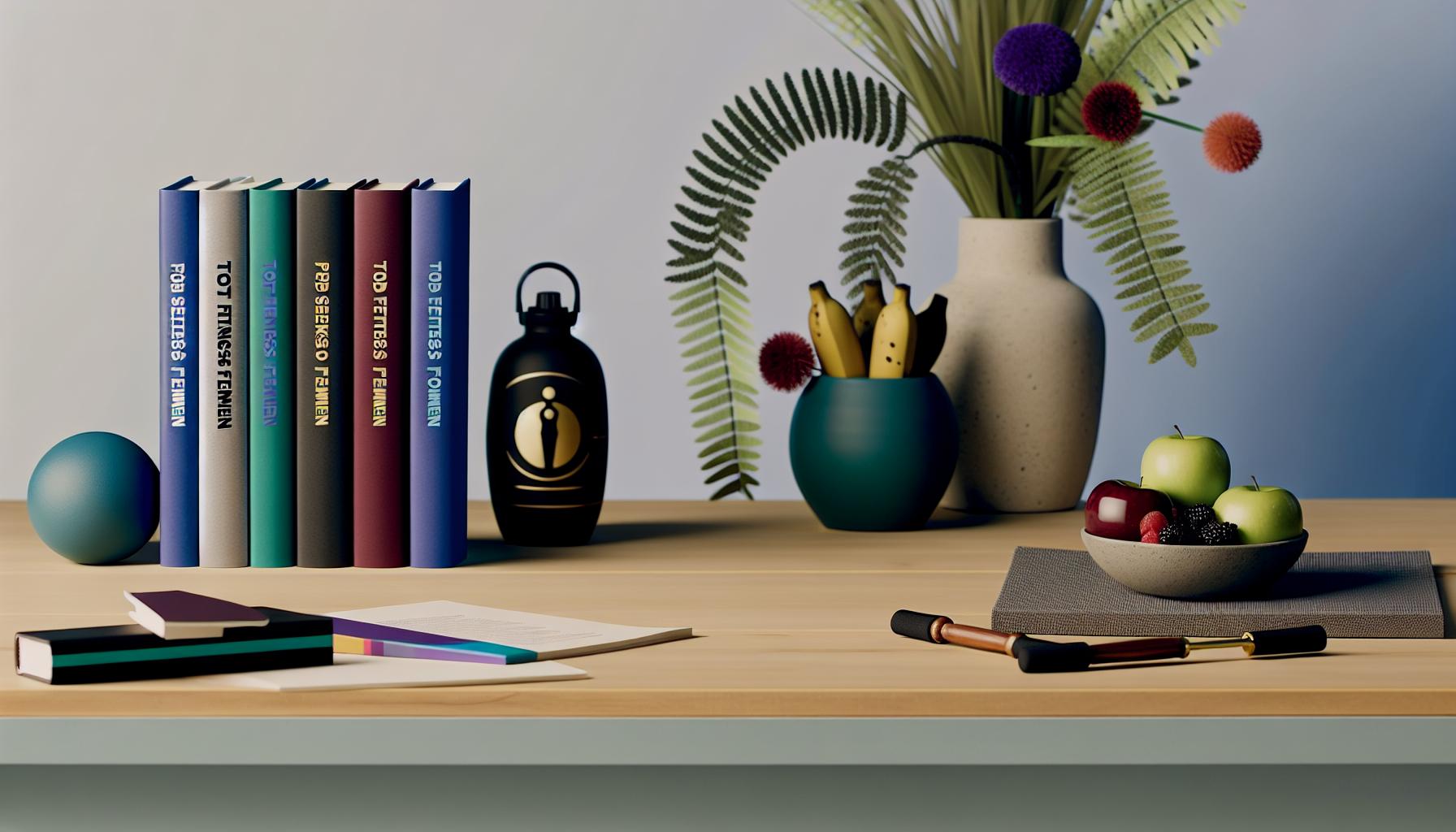 Top 5 knih o fitness pro ženy