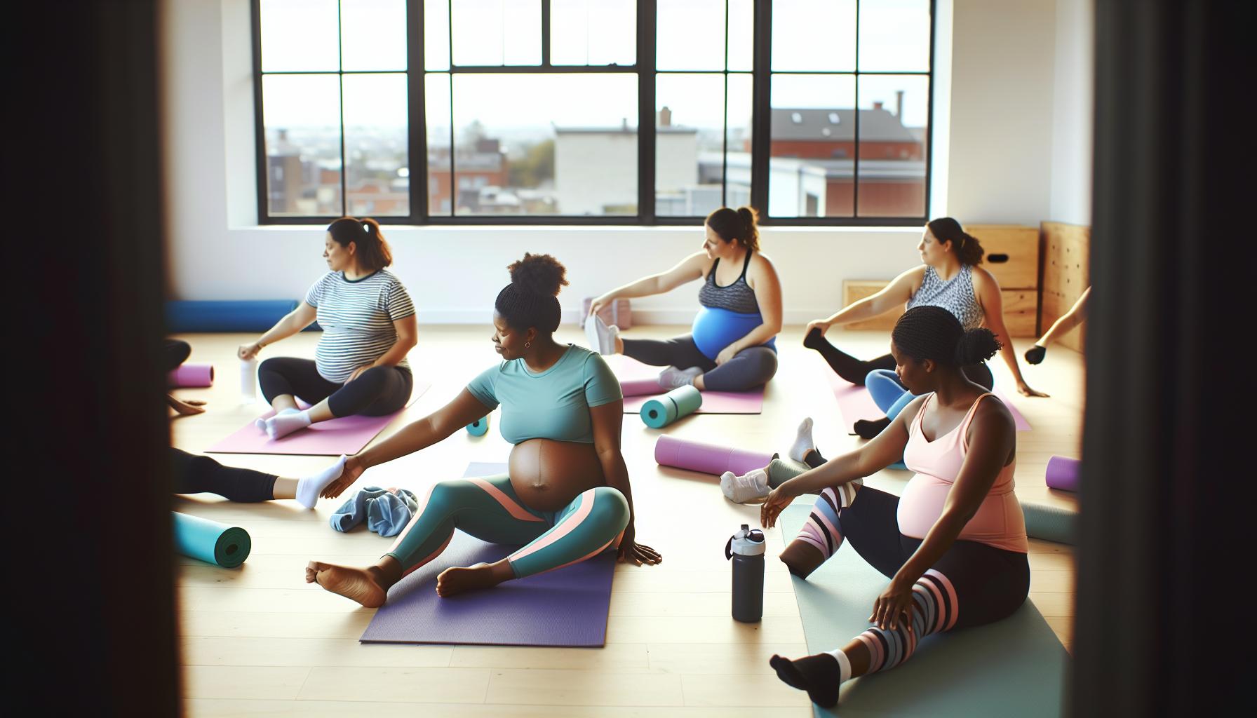 Typy cvičení doporučené pro těhotné