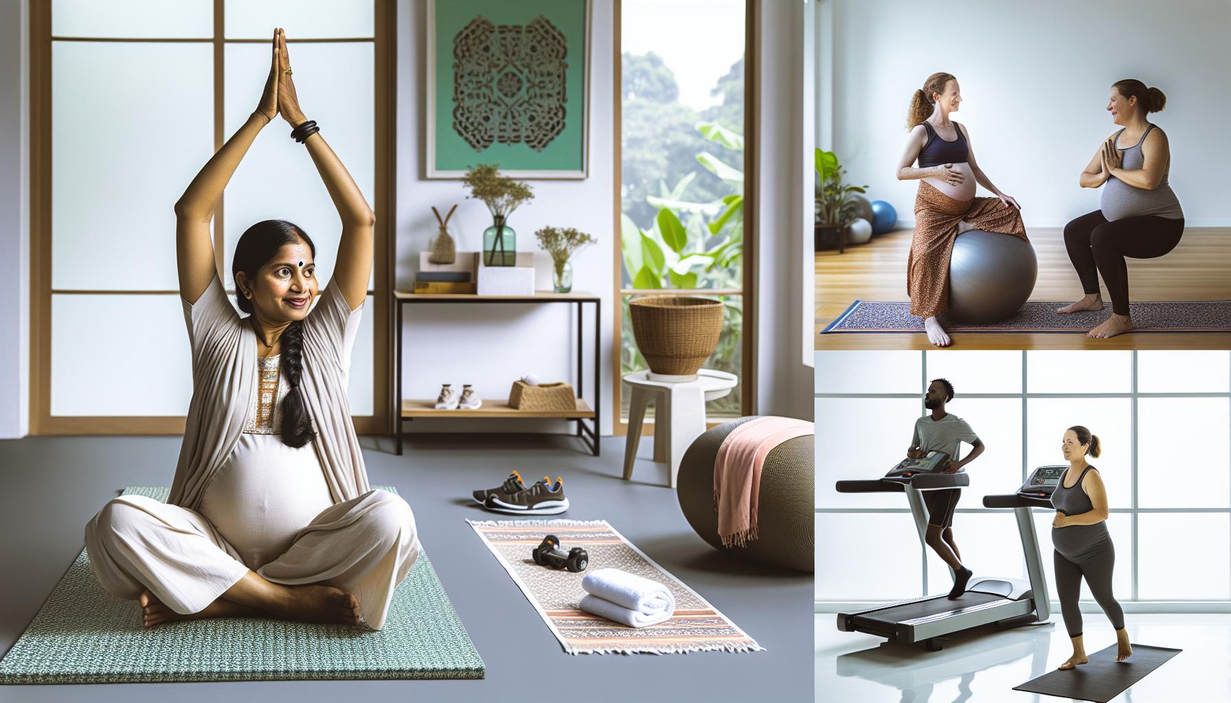 Typy cvičení vhodné pro těhotné ženy