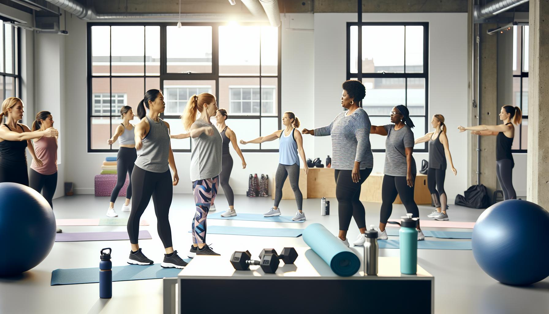 Výhody cvičení v dámském fitness